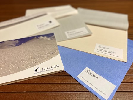 aeronautec präsentiert neue Farben von aeroflon® Architekturgeweben (100 % PTFE)